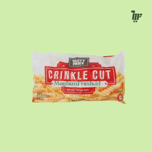 Tasty Fries Crinkle Cut Plain 1kg